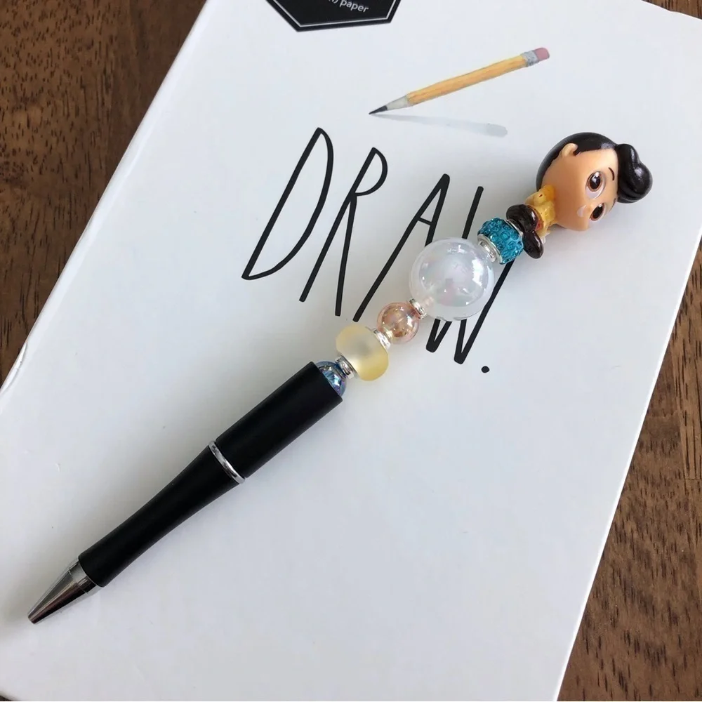 Disney Doorables: Cinderella: Prince Charming handmade beaded pen